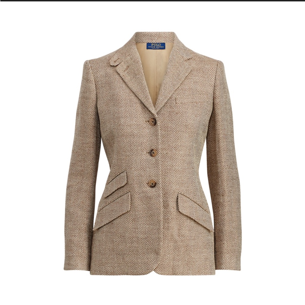 Ralph Lauren Blazer Jacket Brown Size 6